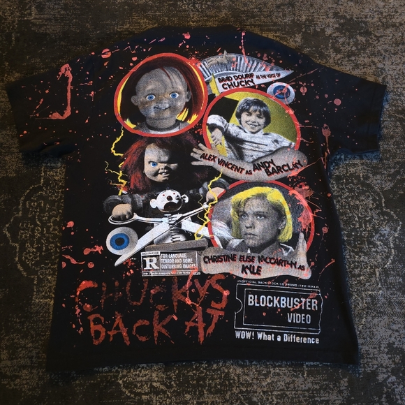 Chucky child's play all over tee - Picture 4 of 8